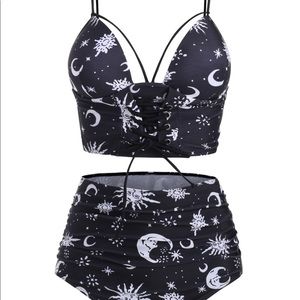 Star and Moon Bikini - Dress Lily (Top XL Bot 3XL)